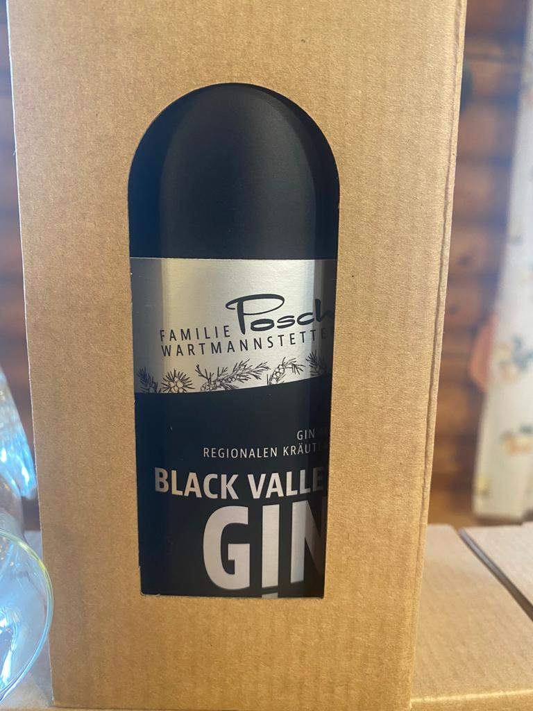 Black Valley-Gin im Geschenkskarton
